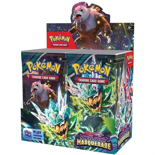Twilight Masquerade - Booster Box Display (36 Booster Packs) - Pokemon kort